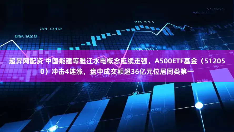 超昇网配资 中国能建等雅江水电概念延续走强，A500ETF基金（512050）冲击4连涨，盘中成交额超36亿元位居同类第一